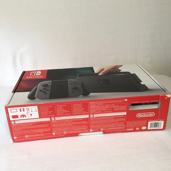 BOX ONLY EMPTY Nintendo Switch With instructions & wrappings for regifti… - Picture 2 of 9